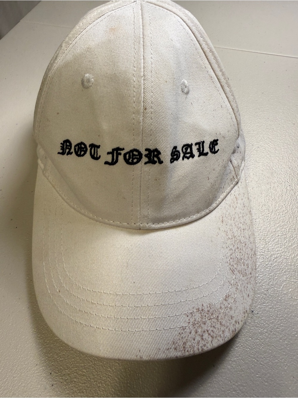 SMFK NOT FOR SALE Studio Archive Cap No 6606 Handwritten Sam Frank Streetwear